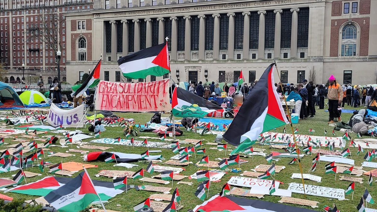 Gaza encampment protests at Columbia University, which has been within the crosshairs of the House Ed Committee